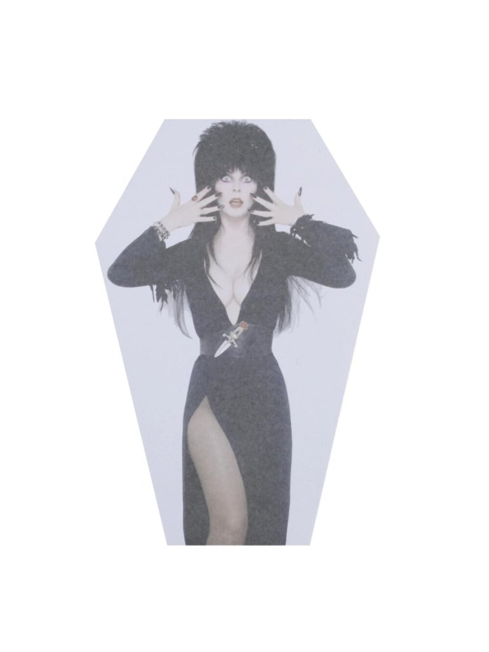 ELVIRA Coffin Shape Cakeworthy Paper Tab Sticky Note Set NEW